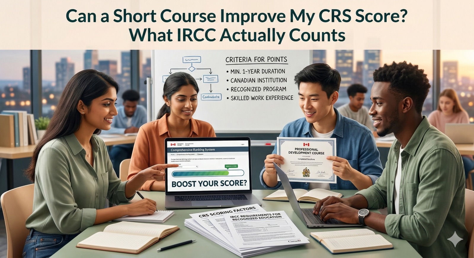 Can a Short Course Improve My CRS Score? What IRCC Actually Counts