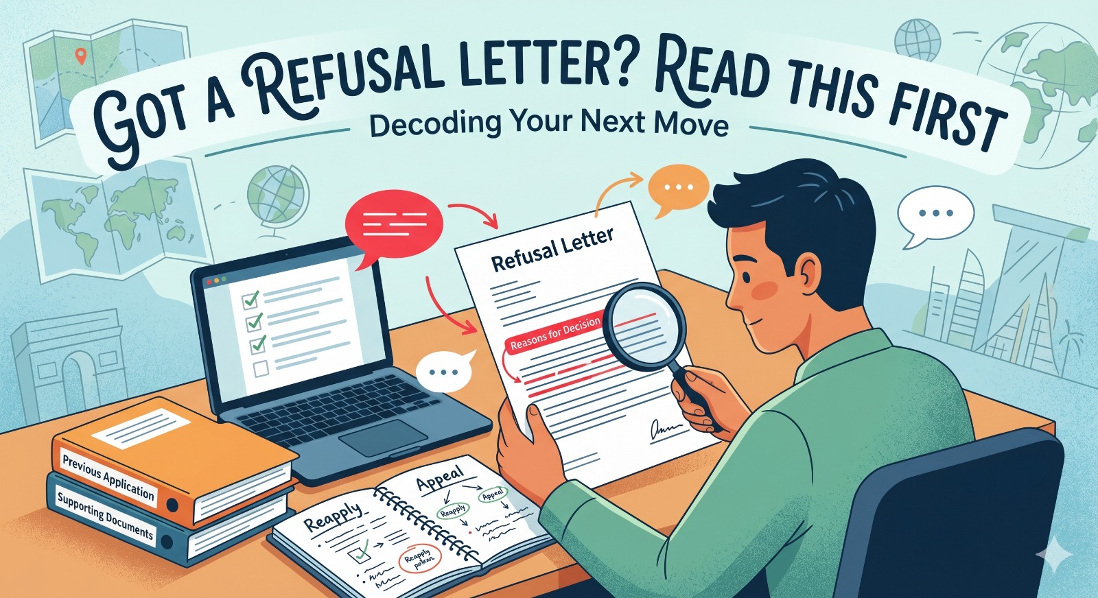 Refusal Letter: Resubmit or Appeal? Decode It Like an Immigration Lawyer