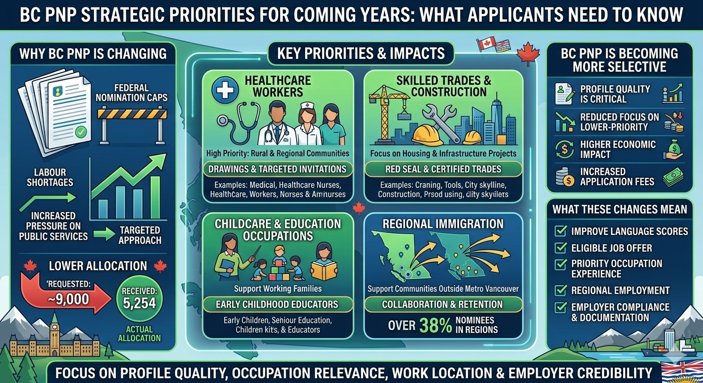 BC PNP Announces Strategic Priorities for Coming Years: What Applicants Need to Know