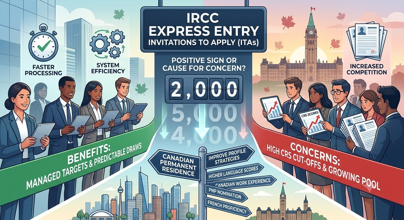 IRCC Continues Issuing 2,000 ITAs: A Positive Sign or Cause for Concern?