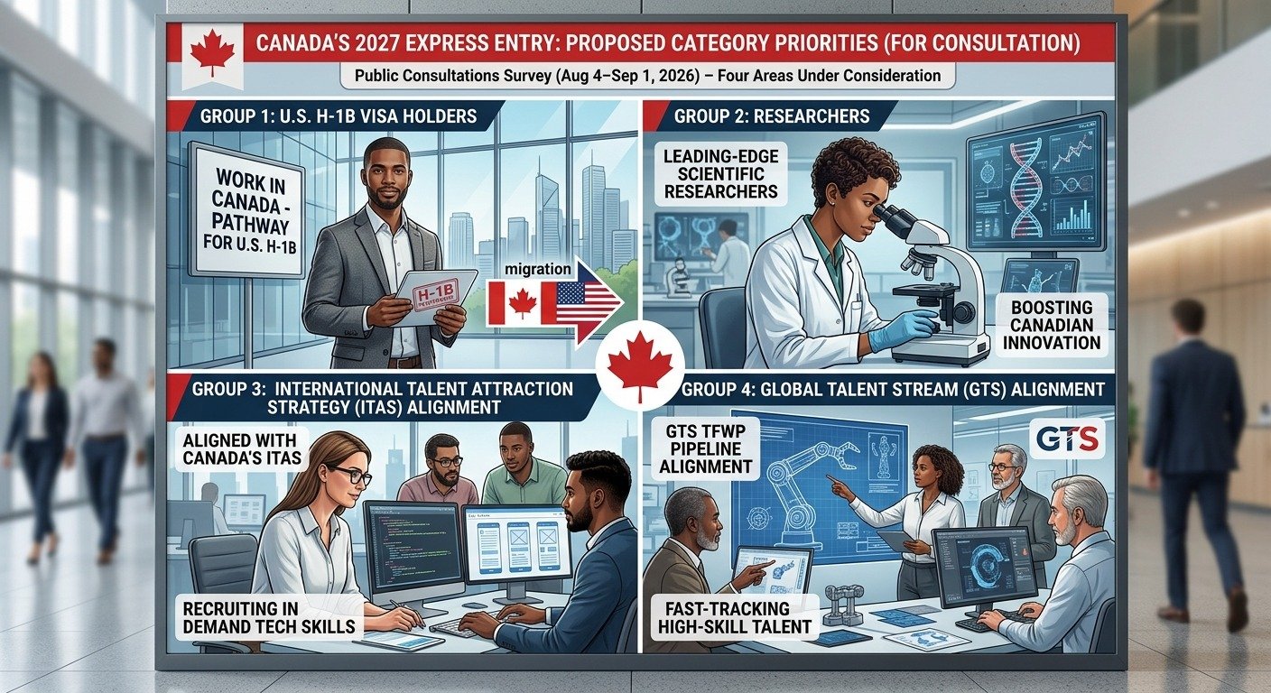 Express Entry 2027: 4 Groups IRCC May Prioritize for Canada PR