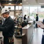 High-wage occupations list 2026: an industrial electrician and a registered nurse, two jobs that earn Express Entry points